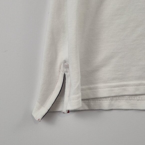 Roundtree Yorke Heritage Collection Polo Shirt White short Sleeve Size XXL 58 - Picture 3 of 11